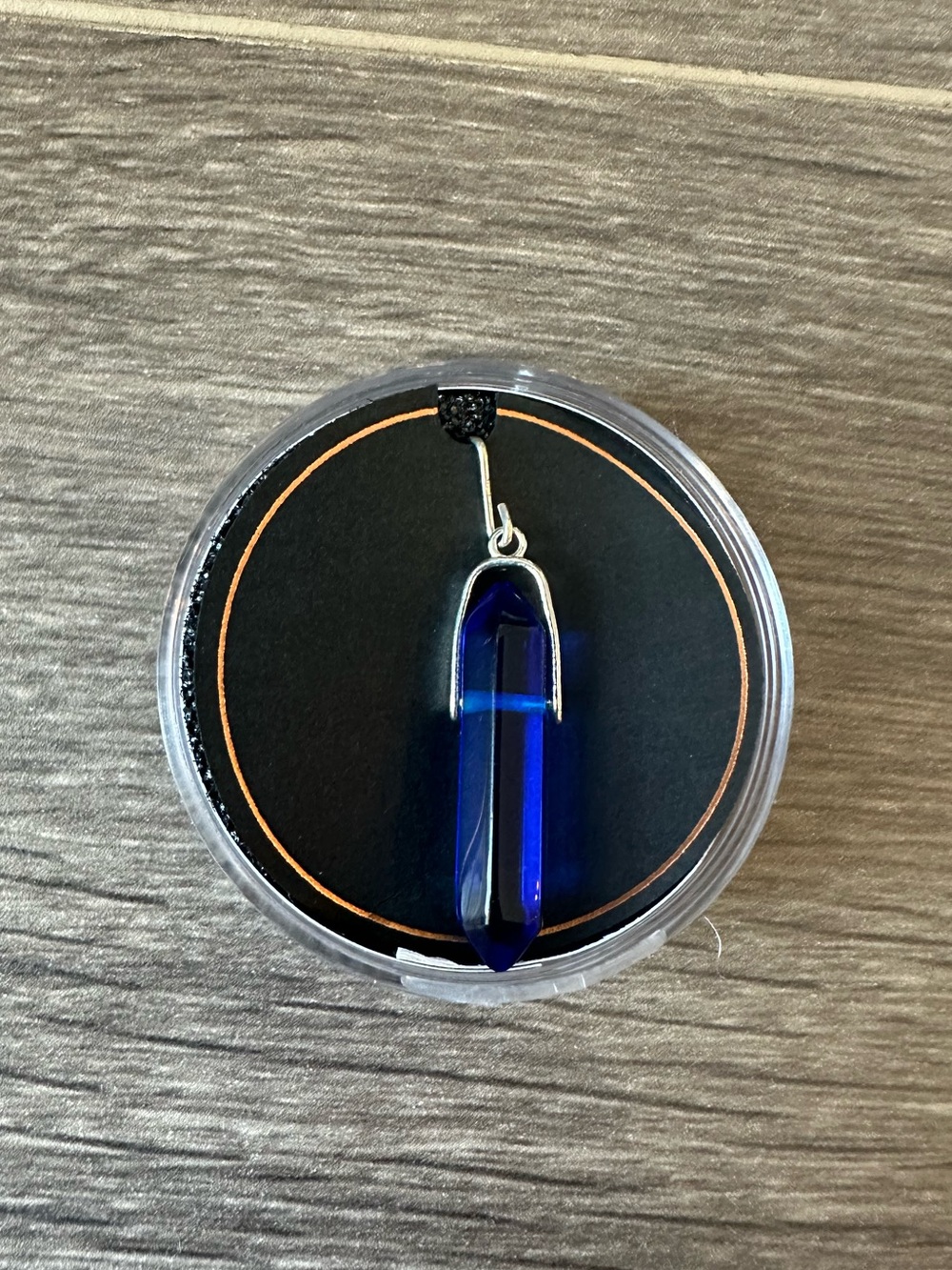 Alex and Ani September Birthstone Charm Chain Station